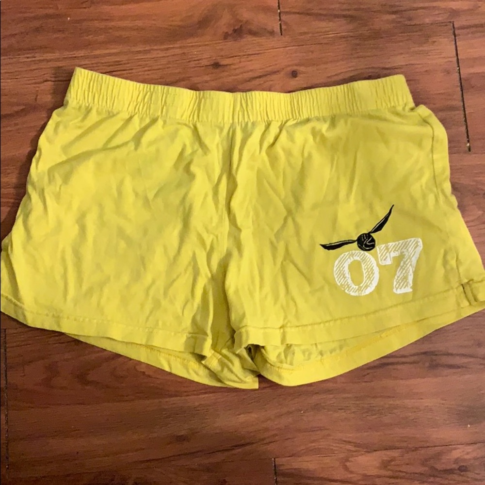 Hufflepuff Sleep Shorts